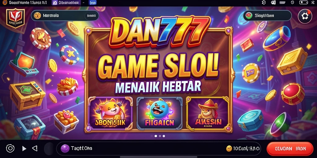 Screenshot gameplay DAN777 yang menampilkan keseruan bermain Slot.