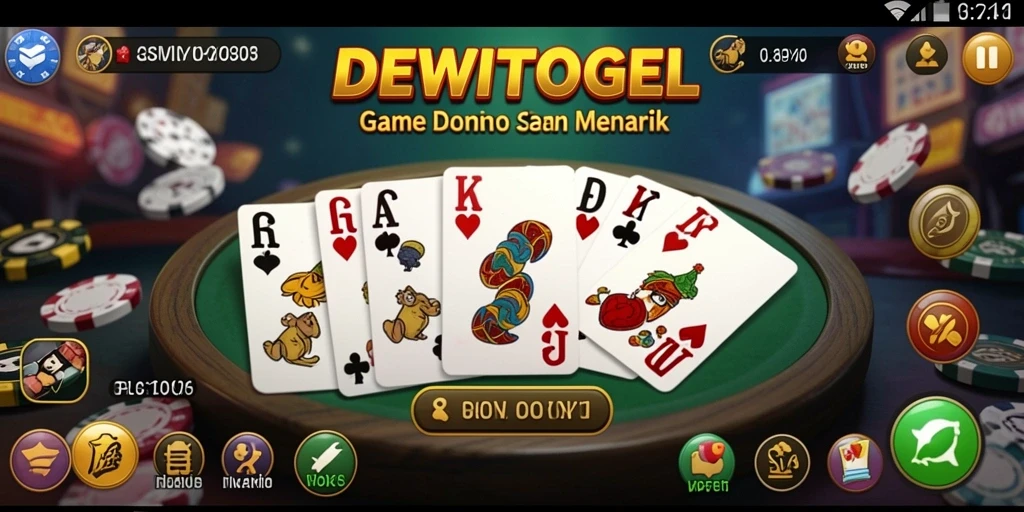 Tampilan gameplay seru DEWITOGEL yang penuh aksi.