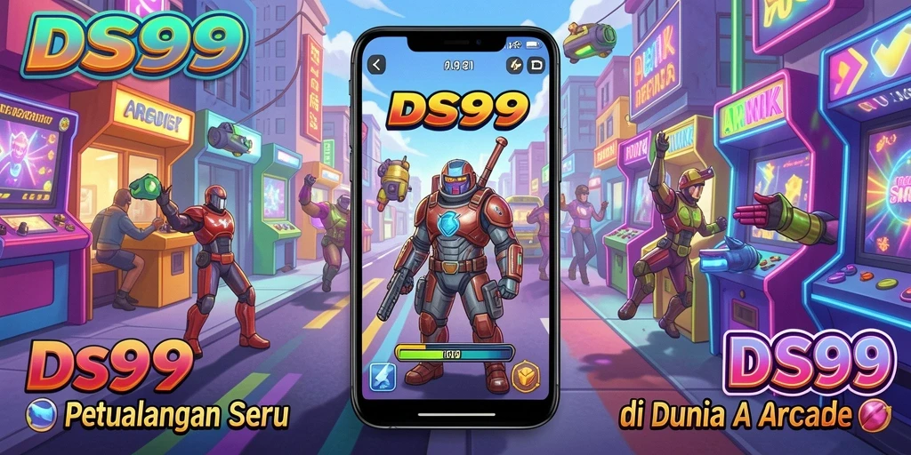 Screenshot DS99 menampilkan gameplay seru dan tantangan seru di dunia Arcade.