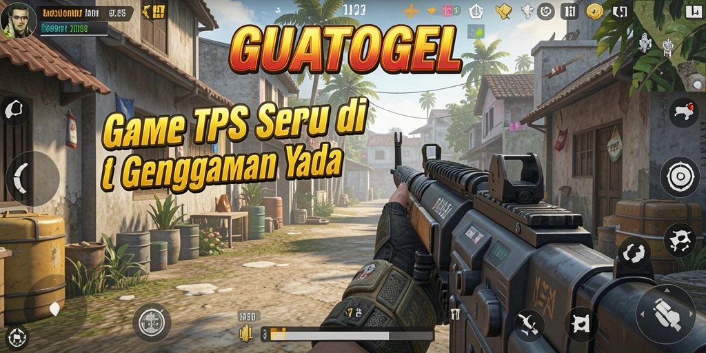 Tampilan gameplay GUATOGEL yang penuh aksi dan seru.
