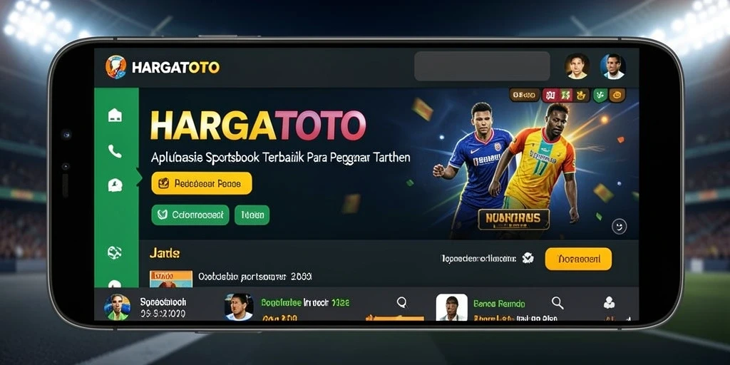 Tampilan menarik saat pengguna menjalankan taruhan di HARGATOTO.