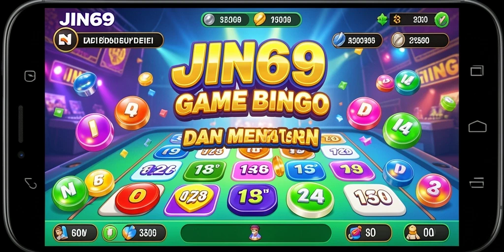 Tampilan gameplay menarik dari JIN69 saat bermain Bingo.