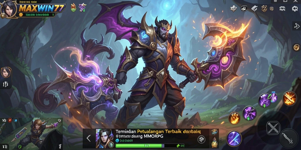 Tampilan gameplay epik dalam MAXWIN77 yang memukau.