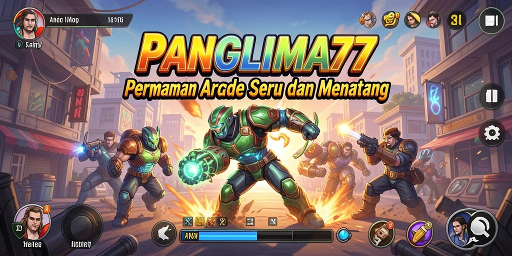 Tangkapan layar <strong>PANGLIMA77</strong> yang menunjukkan aksi gameplay seru dan penuh tantangan.