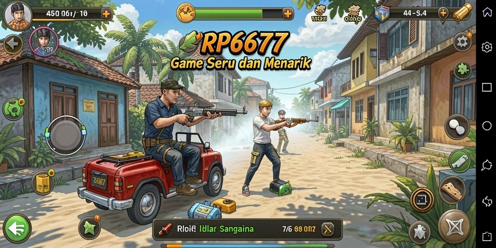 Tampilan gameplay menarik dari RP6677 yang menunjukkan aksi Idle.