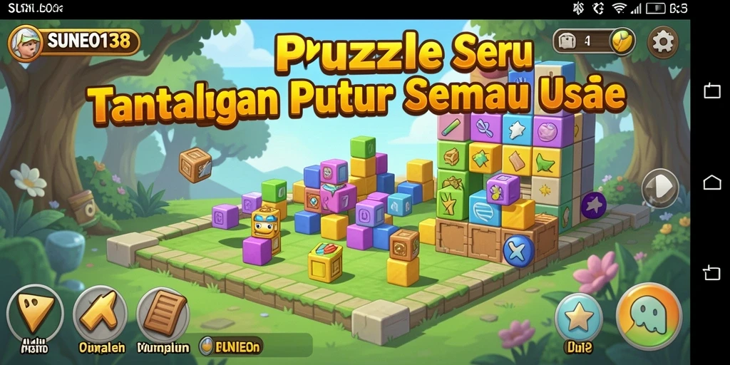 Gameplay seru dan menarik dalam SUNEO138 yang penuh tantangan Puzzle.