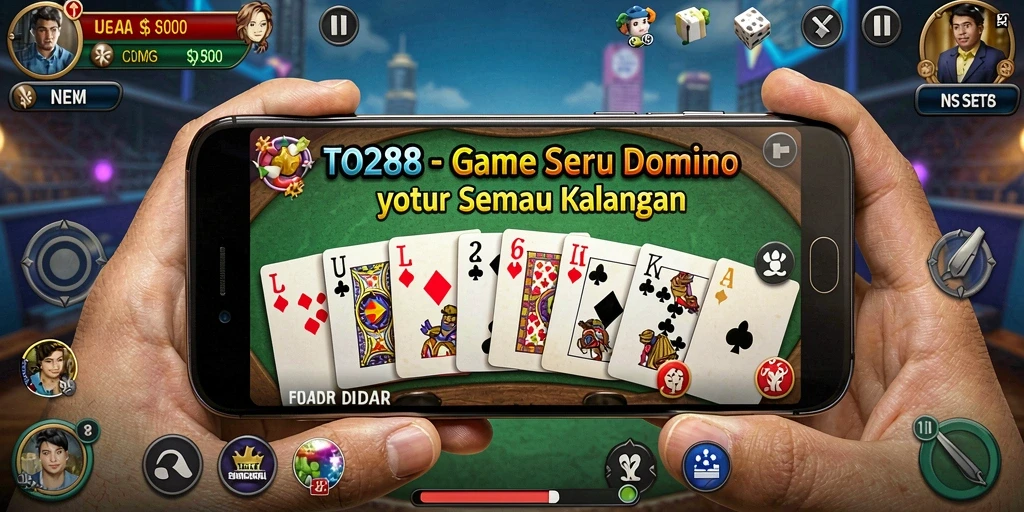 Gameplay menarik TO288 yang penuh strategi Domino.