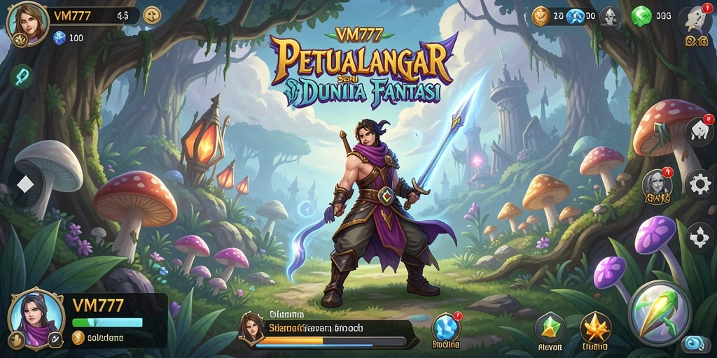 Tampilan gameplay VM777 yang epik dalam petualangan seru.